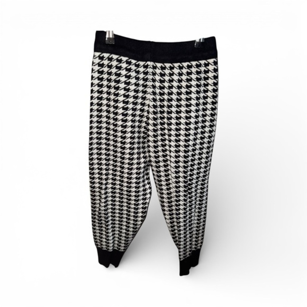 Women’s XS-SML Houndstooth Capri Sweater Pants Super Comfortable Retro Style
